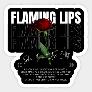 Flaming Lips // Flower Sticker